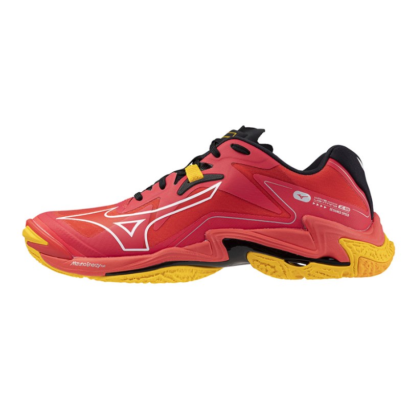 Mizuno WAVE Lightning Z8 Rood Wit Oranje | OCBK1771