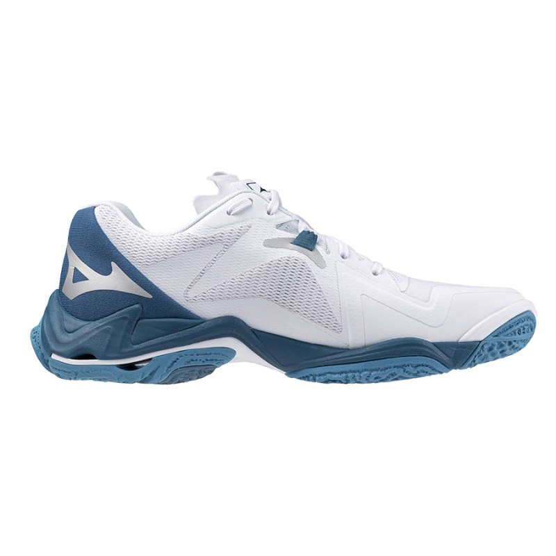 Mizuno WAVE Lightning Z8 Wit Blauw Zilver | BFKK1344