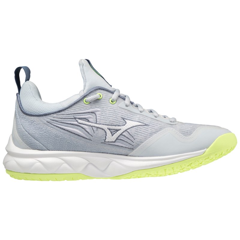 Mizuno WAVE Luminous 2 Grijs Wit Lichtgroen | PZQR7737