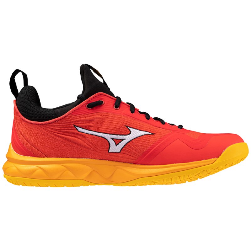 Mizuno WAVE Luminous 2 Rood Wit Oranje | VYKO1461