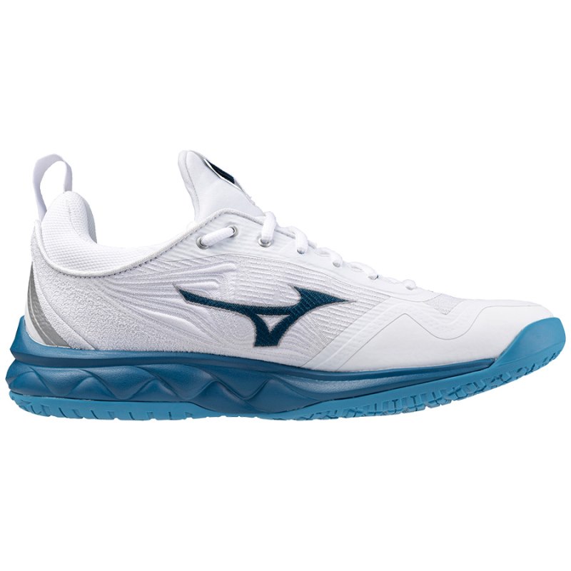 Mizuno WAVE Luminous 2 Wit Blauw Zilver | XLXK6155