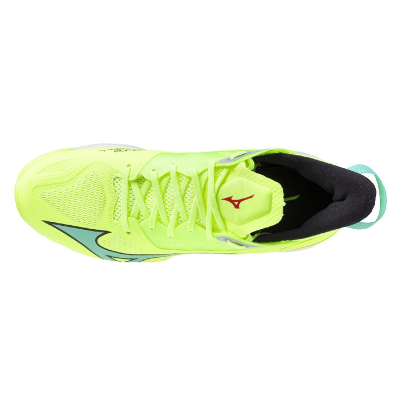 Mizuno WAVE Mirage 5 Groen Geel | BIOX8599