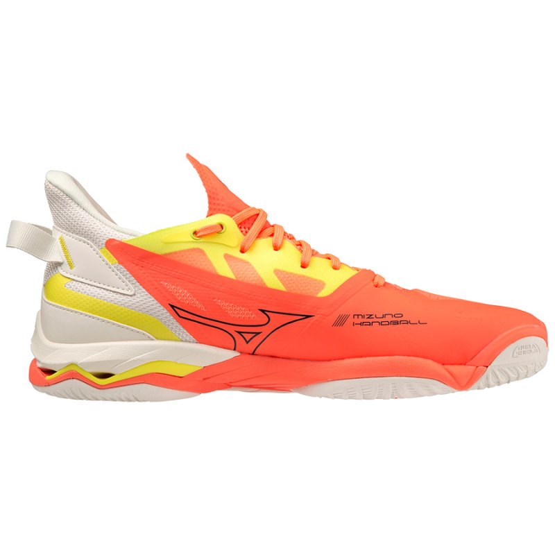 Mizuno WAVE Mirage 5 Rood Zwart Geel | QDMD1985