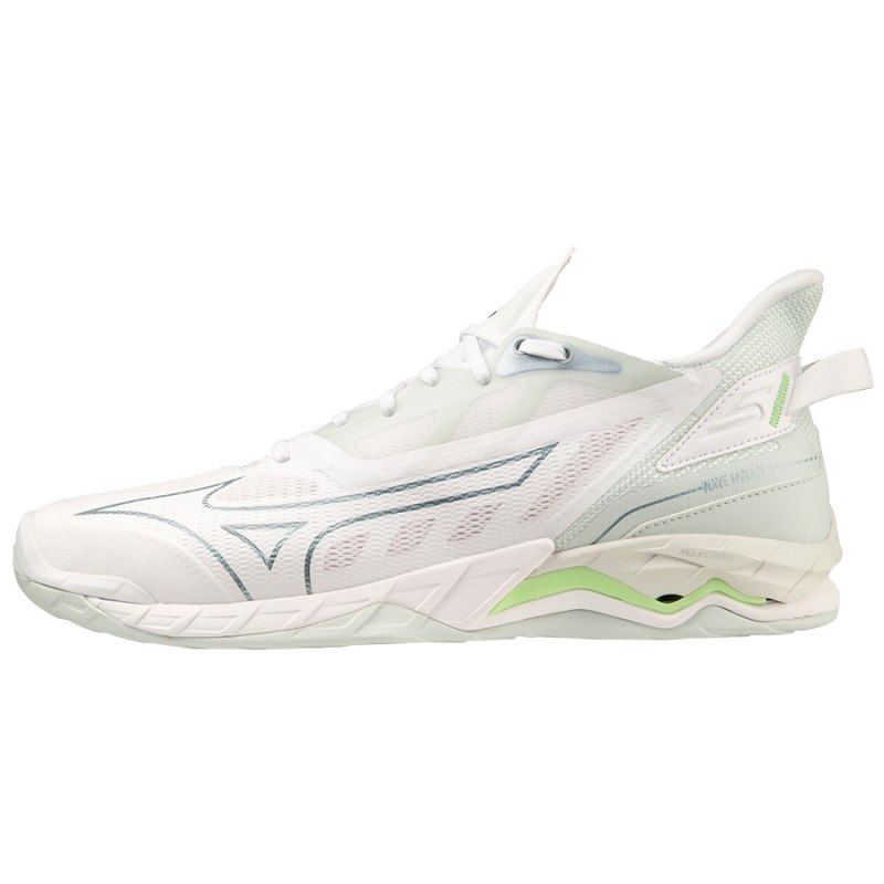 Mizuno WAVE Mirage 5 Wit Groen | MFMY6332