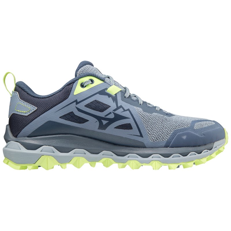 Mizuno WAVE Mujin 8 Grijs Geel | IRME1901