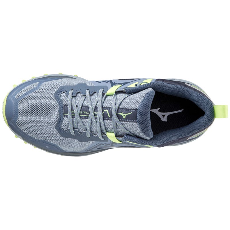 Mizuno WAVE Mujin 8 Grijs Geel | IRME1901