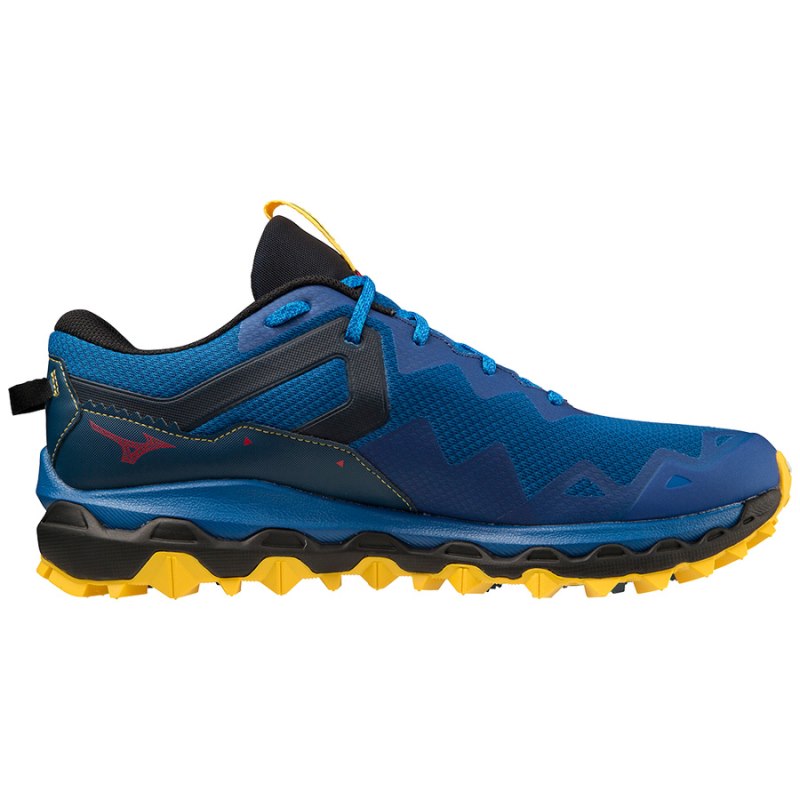 Mizuno WAVE Mujin 9 Blauw Geel Zwart | YBEB1859