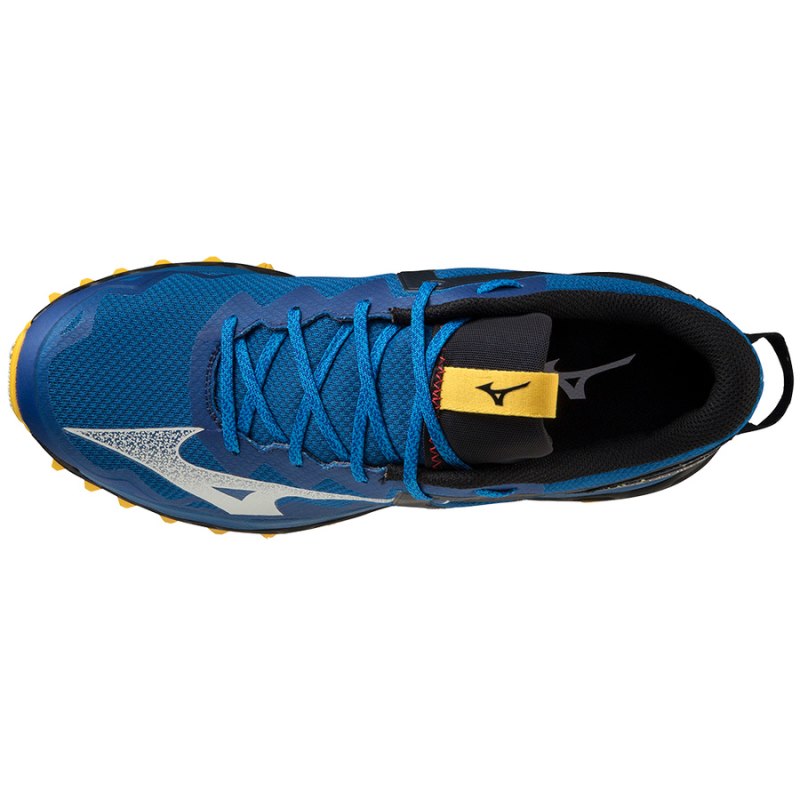 Mizuno WAVE Mujin 9 Blauw Geel Zwart | YBEB1859