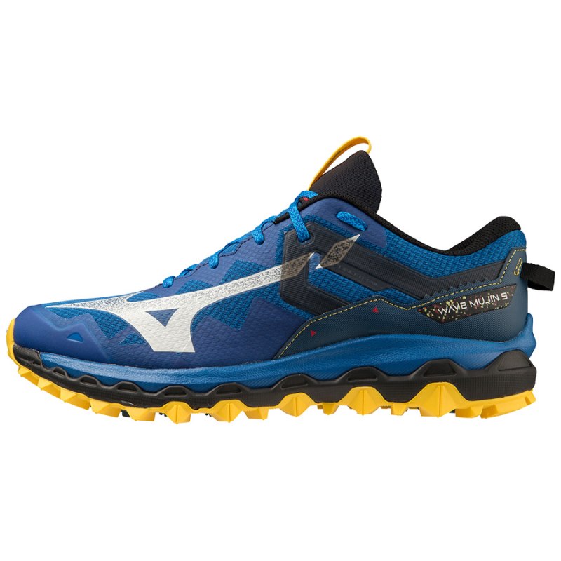 Mizuno WAVE Mujin 9 Blauw Geel Zwart | YBEB1859