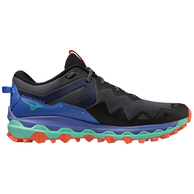 Mizuno WAVE Mujin 9 Zwart Zilver Blauw | BALY8835