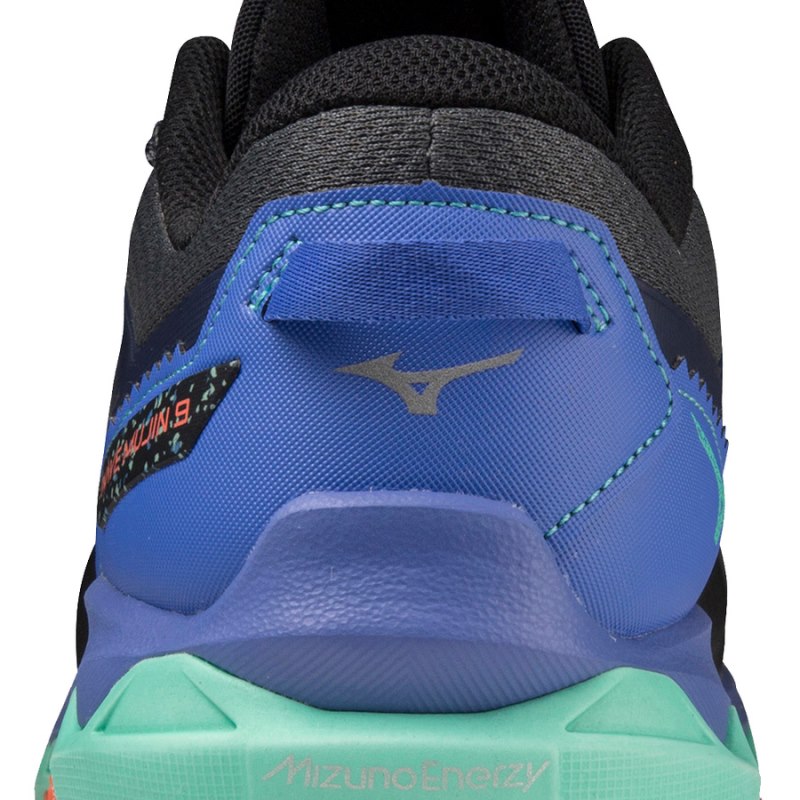 Mizuno WAVE Mujin 9 Zwart Zilver Blauw | BALY8835