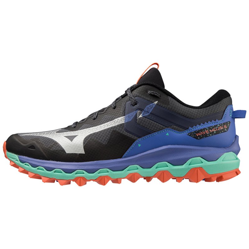 Mizuno WAVE Mujin 9 Zwart Zilver Blauw | BALY8835