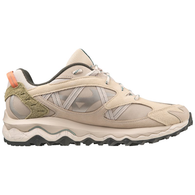 Mizuno WAVE Mujin TL Beige Groen | AOZX9027