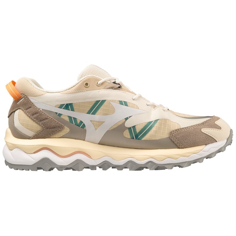 Mizuno WAVE Mujin TL GTX Beige Wit | MQJI2040