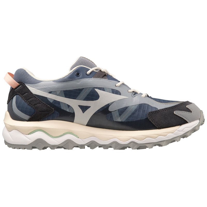 Mizuno WAVE Mujin TL GTX Indigo Grijs | KDYS8637