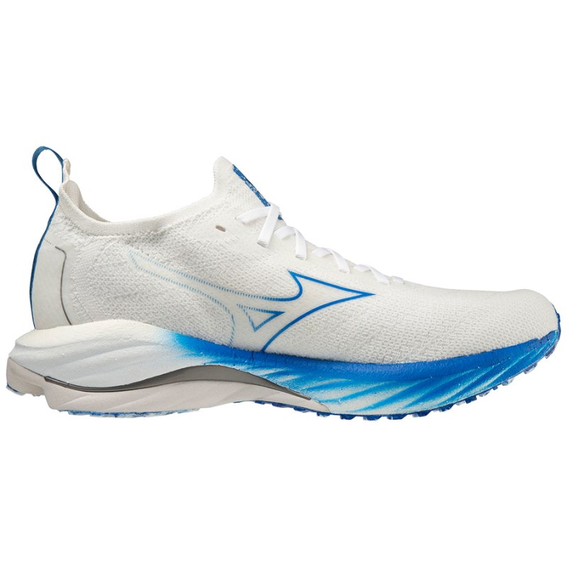 Mizuno WAVE Neo Wind Wit Blauw | CYMC2916