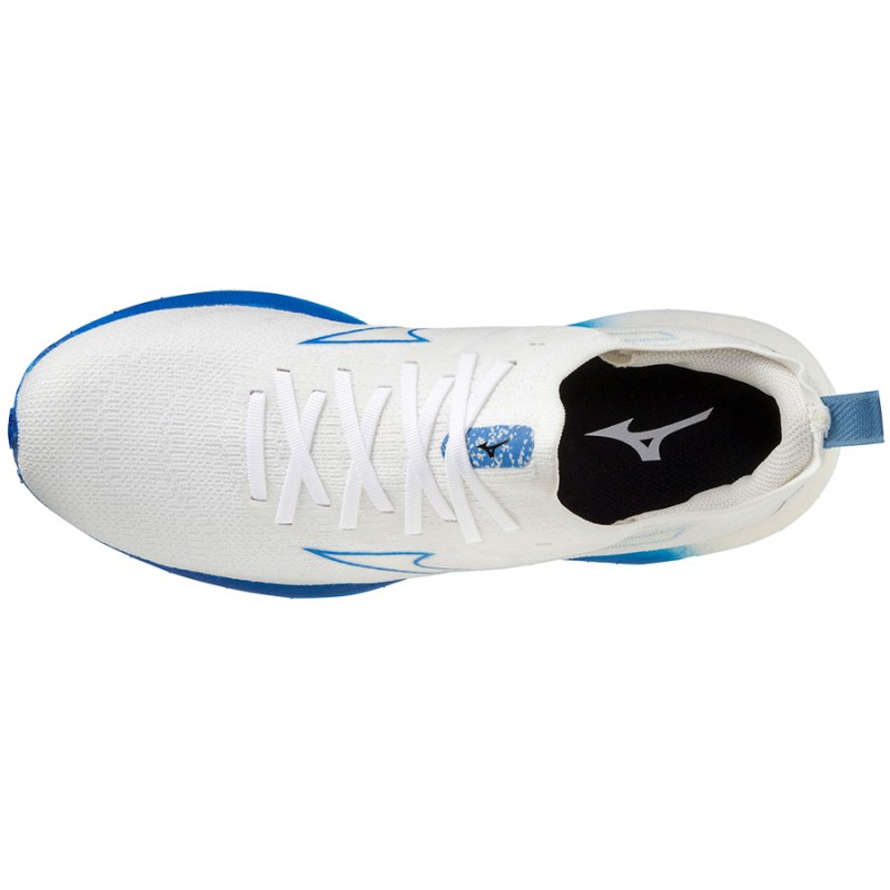 Mizuno WAVE Neo Wind Wit Blauw | CYMC2916