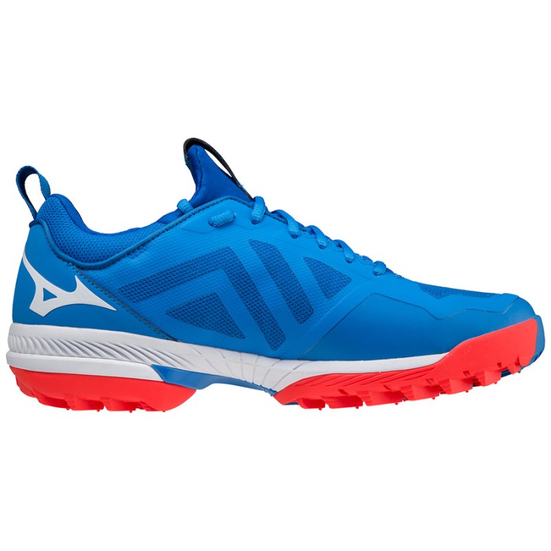 Mizuno WAVE Panthera Blauw Wit Rood | KBYO0494