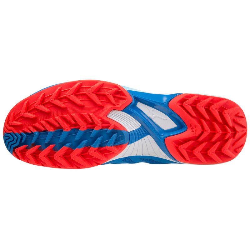 Mizuno WAVE Panthera Blauw Wit Rood | QUDN9617