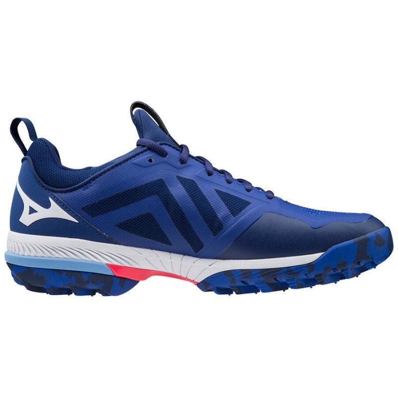 Mizuno WAVE Panthera Blauw Wit Roze | LNCI3611