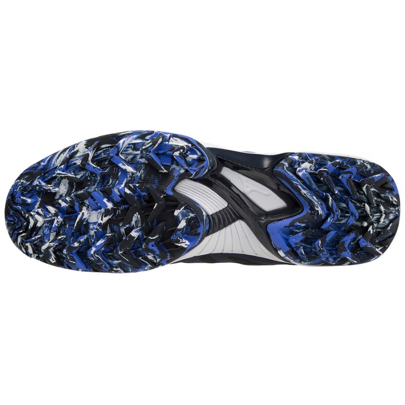 Mizuno WAVE Panthera Donkerblauw Zilver Blauw | IAMH2096