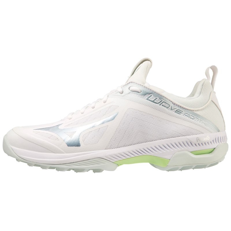 Mizuno WAVE Panthera Wit Groen | AIZG9509