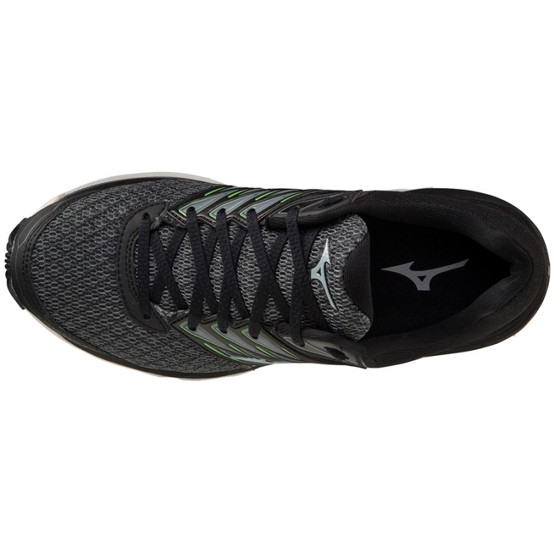 Mizuno WAVE Paradox 5 Donkergrijs Groen | DZJX8827