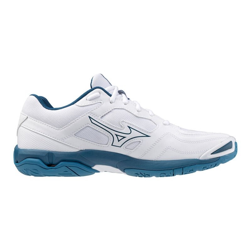 Mizuno WAVE Phantom 3 Wit Blauw Zilver | AUAU7135