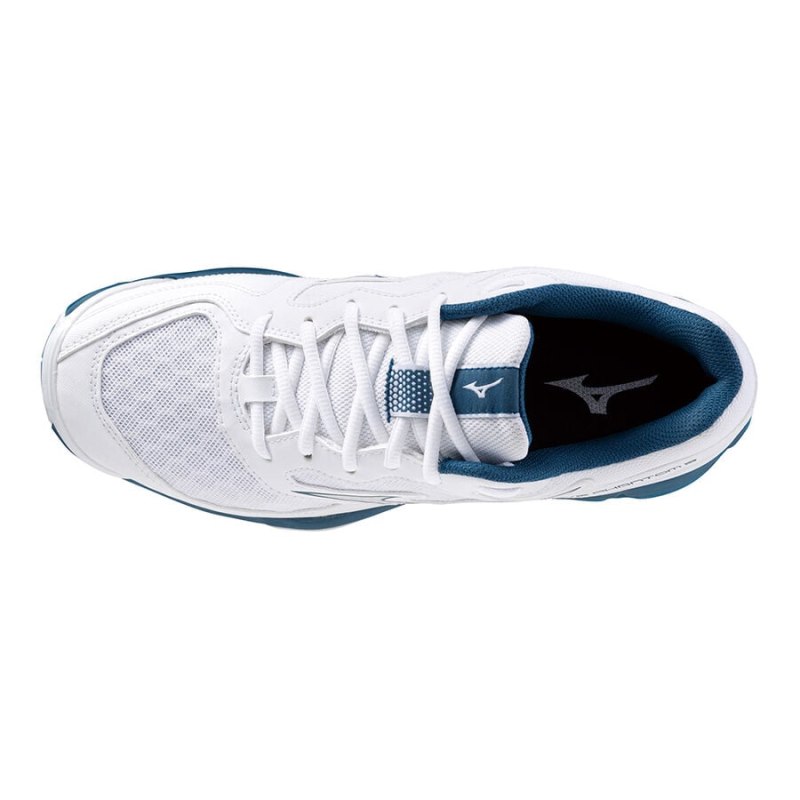 Mizuno WAVE Phantom 3 Wit Blauw Zilver | AUAU7135