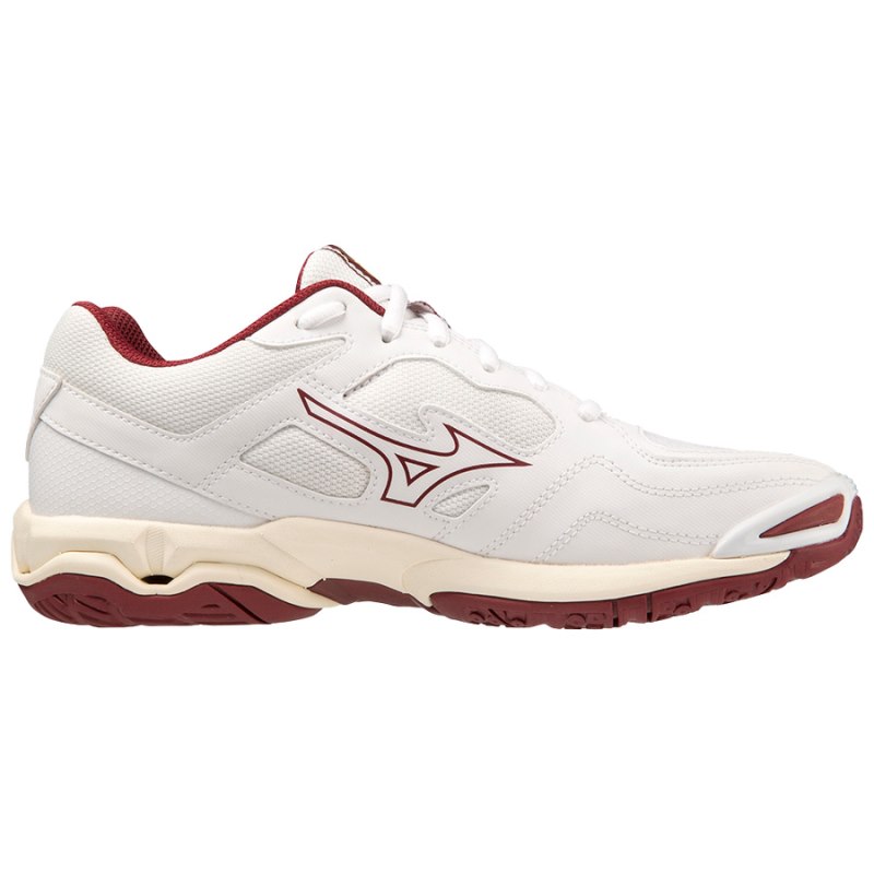 Mizuno WAVE Phantom 3 Wit Bordeaux Goud | AYMP9788