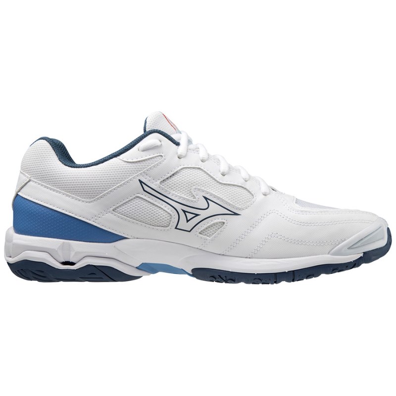 Mizuno WAVE Phantom 3 Wit Donkerblauw Blauw | TRJT7201