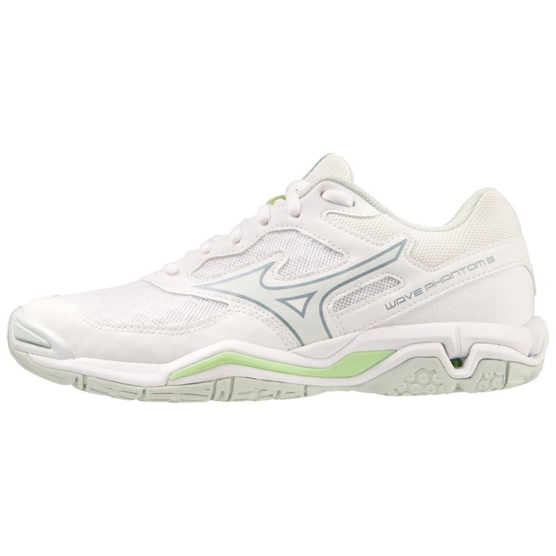 Mizuno WAVE Phantom 3 Wit Groen | OTKE5776