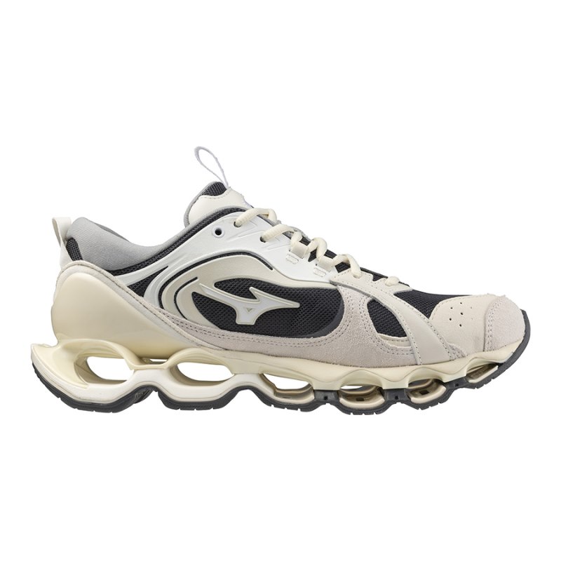 Mizuno WAVE Prophecy Beta 2 Donkergrijs Wit | MQBN0152