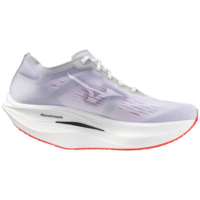 Mizuno WAVE Rebellion Pro 2 Wit Paars Rood | BLHQ6408