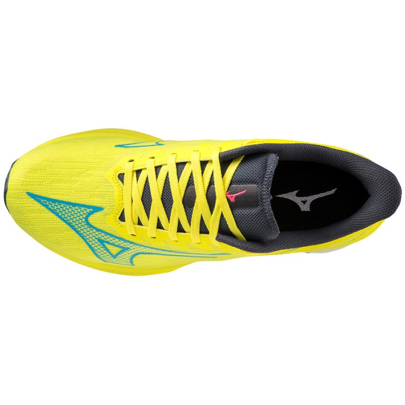 Mizuno WAVE Rebellion Sonic Geel Groen Rood | BBTL3494