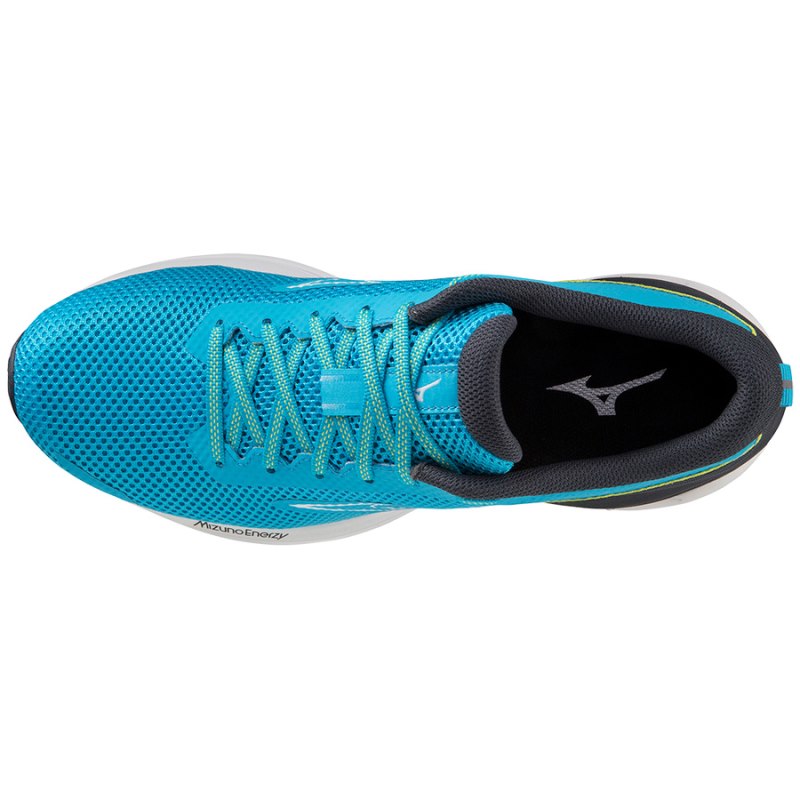 Mizuno WAVE Revolt 3 Blauw Wit | WJCL8807