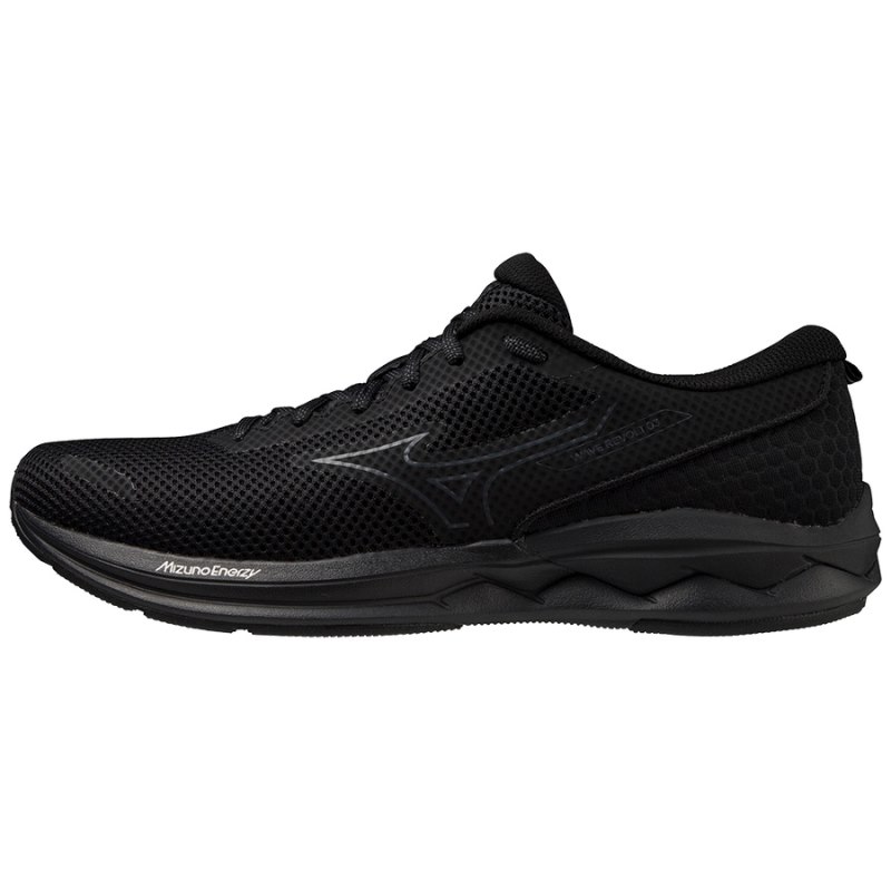 Mizuno WAVE Revolt 3 Zwart Zilver | OWLG7582