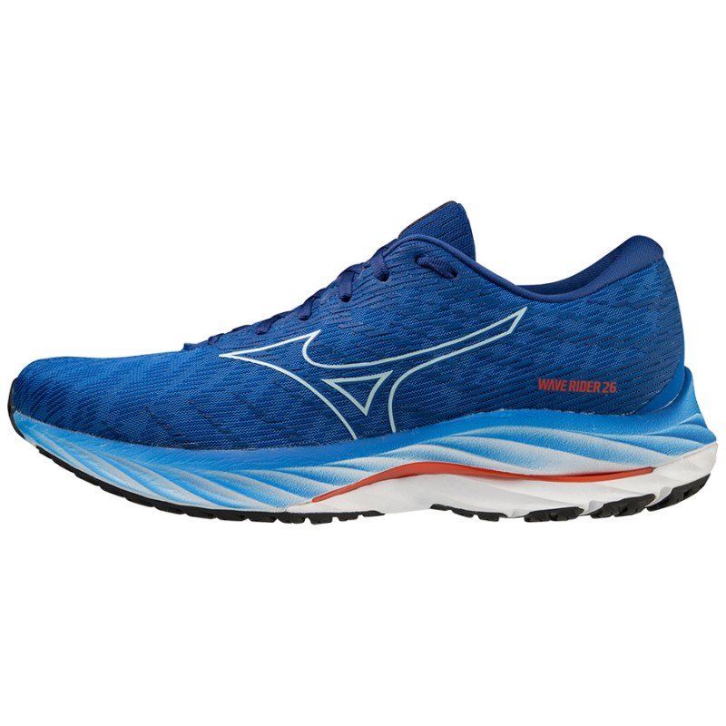 Mizuno WAVE Rider 26 Blauw Rood | AXFN8329