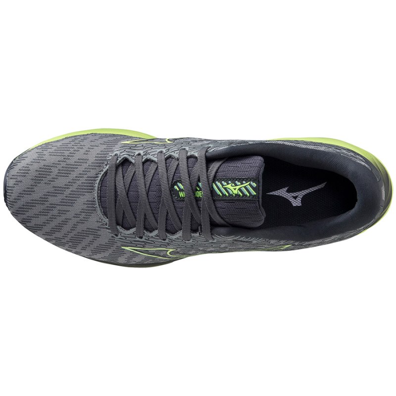 Mizuno WAVE Rider 26 Grijs Lichtgroen | YGZZ4621