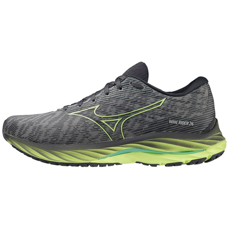 Mizuno WAVE Rider 26 Grijs Lichtgroen | YGZZ4621