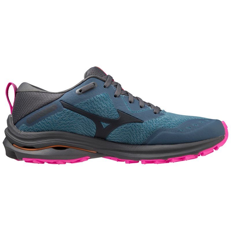 Mizuno WAVE Rider Tt Groen Blauw Roze | OBMN5582