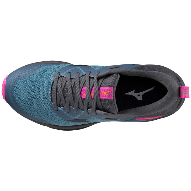 Mizuno WAVE Rider Tt Groen Blauw Roze | OBMN5582