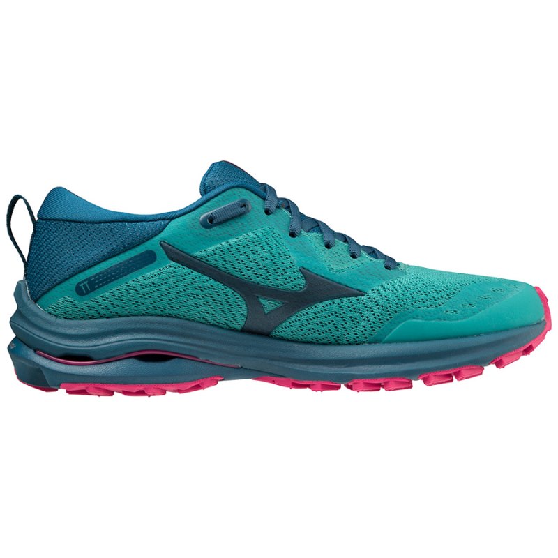 Mizuno WAVE Rider Tt Groen Koraal | RIGF2221