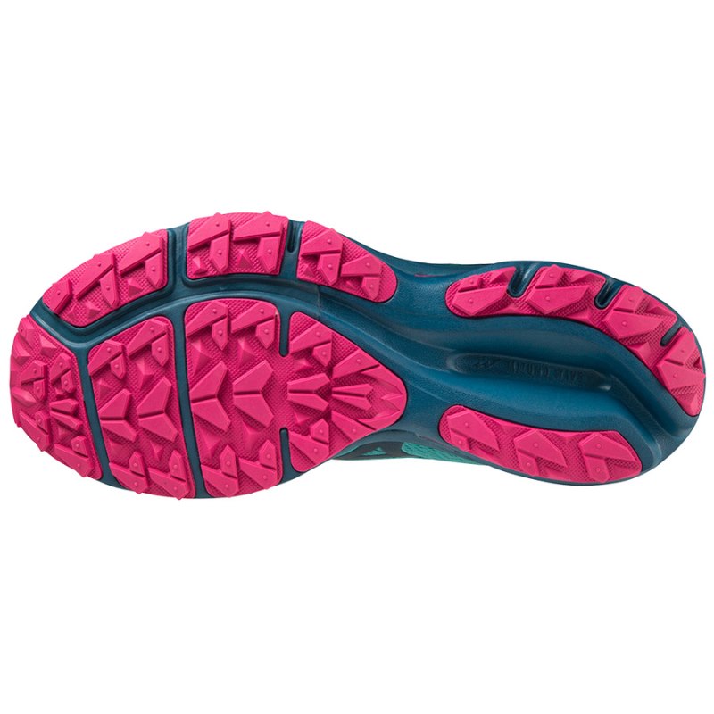 Mizuno WAVE Rider Tt Groen Roze | CKVD8821