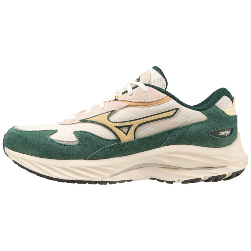 Mizuno WAVE Rider β Beige Groen | FUQF9912