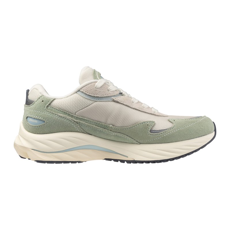 Mizuno WAVE Rider β Groen Zwart Beige | JNBF8935