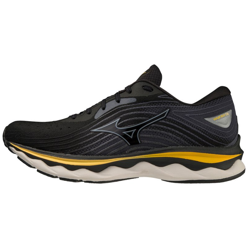 Mizuno WAVE Sky 6 Zwart Goud | GSXH4979