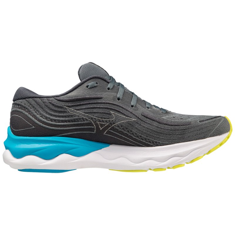 Mizuno WAVE Skyrise 4 Donkergrijs Blauw Blauw | IIAE3463