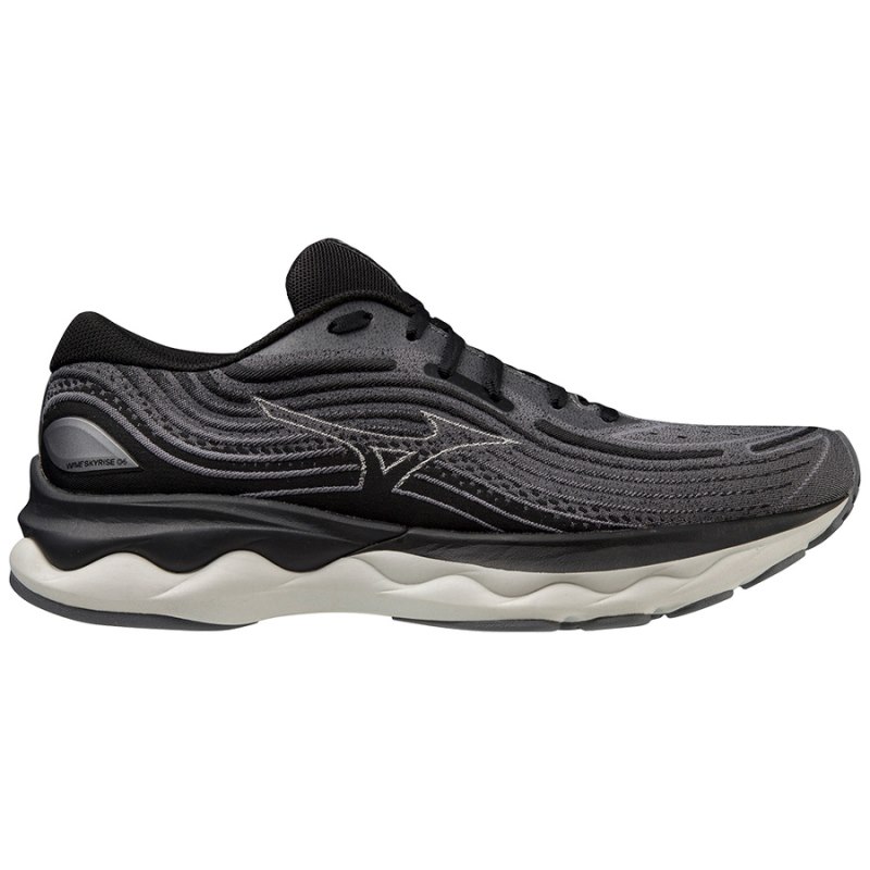 Mizuno WAVE Skyrise 4 Donkergrijs Zwart | EVGC8059