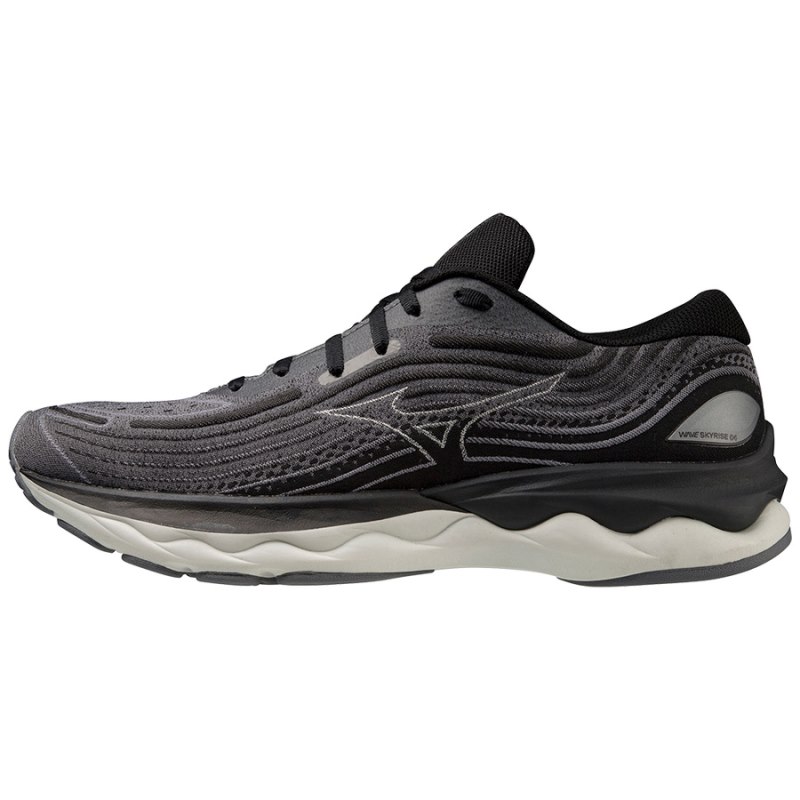 Mizuno WAVE Skyrise 4 Donkergrijs Zwart | EVGC8059